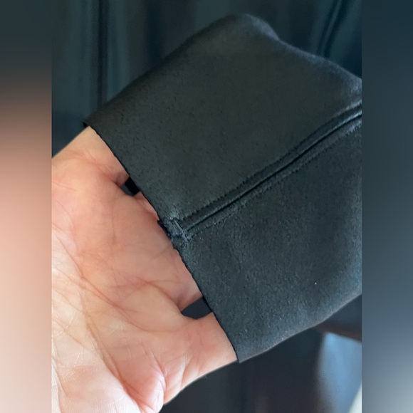 Spanx faux/vegan leather jacket size M - Picture 4 of 7